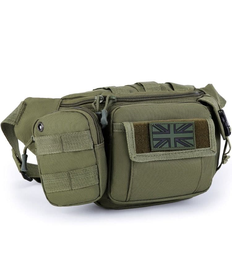 Kombat UK Delta Waist Bag - Olive Green