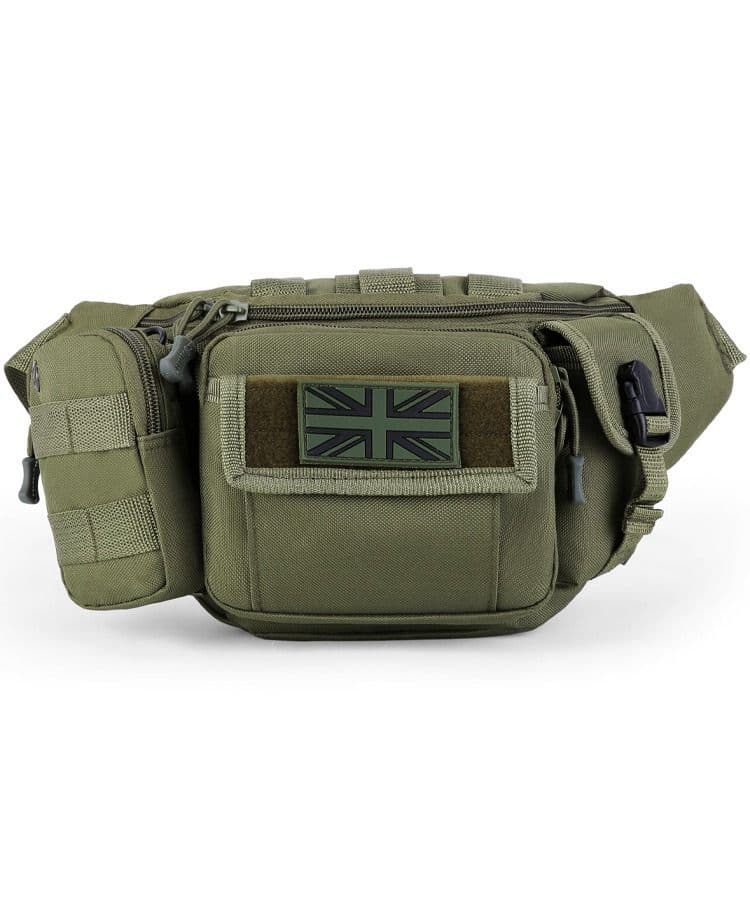 Kombat UK Delta Waist Bag - Olive Green