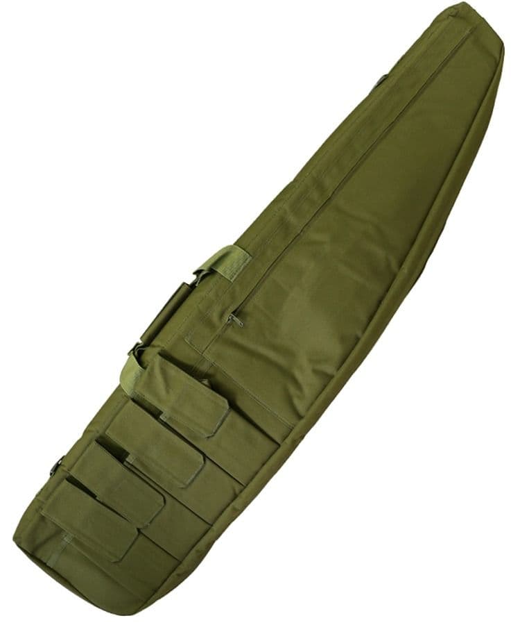 Kombat UK Elite Gun Case In Olive Green - Heavy-Duty Rifle Storage Solution
