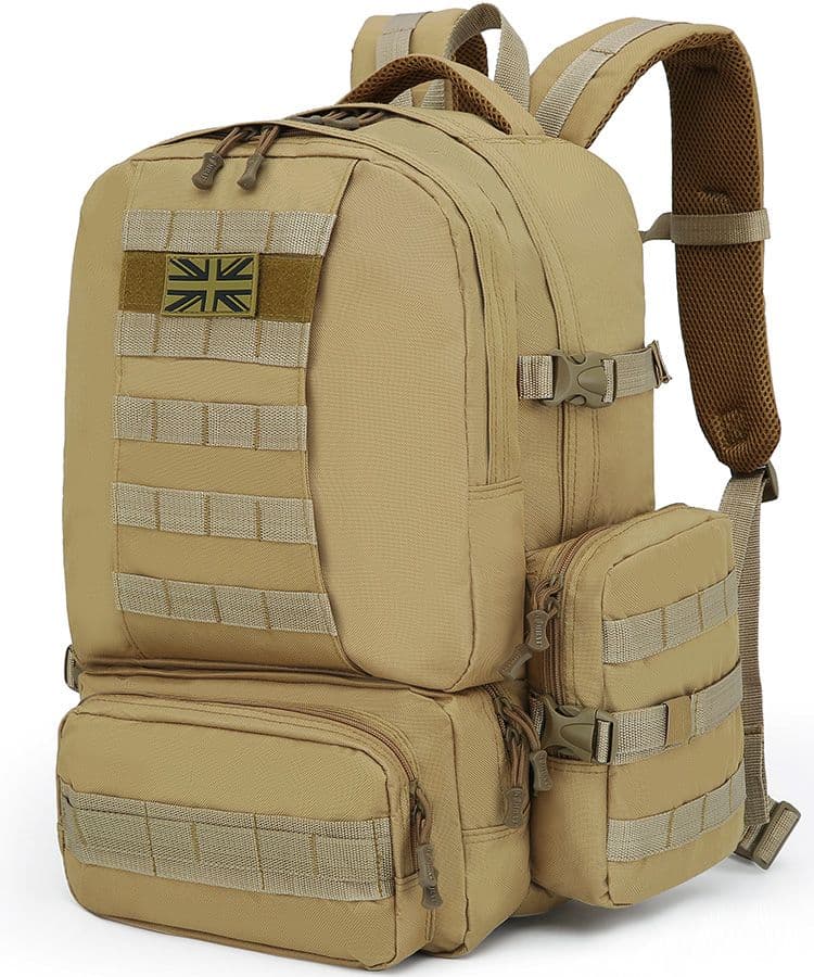 Kombat UK Expedition Pack - 50 Litres - Coyote Brown