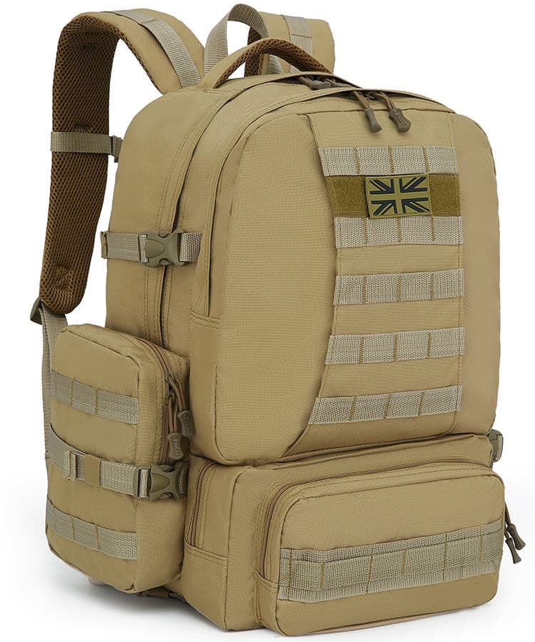 Kombat UK Expedition Pack - 50 Litres - Coyote Brown