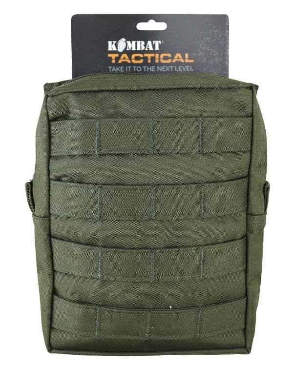 Kombat UK Large Molle Utility Pouch - Olive Green