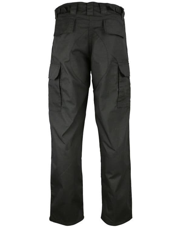 Kombat UK M65 BDU Ripstop Trousers in Black