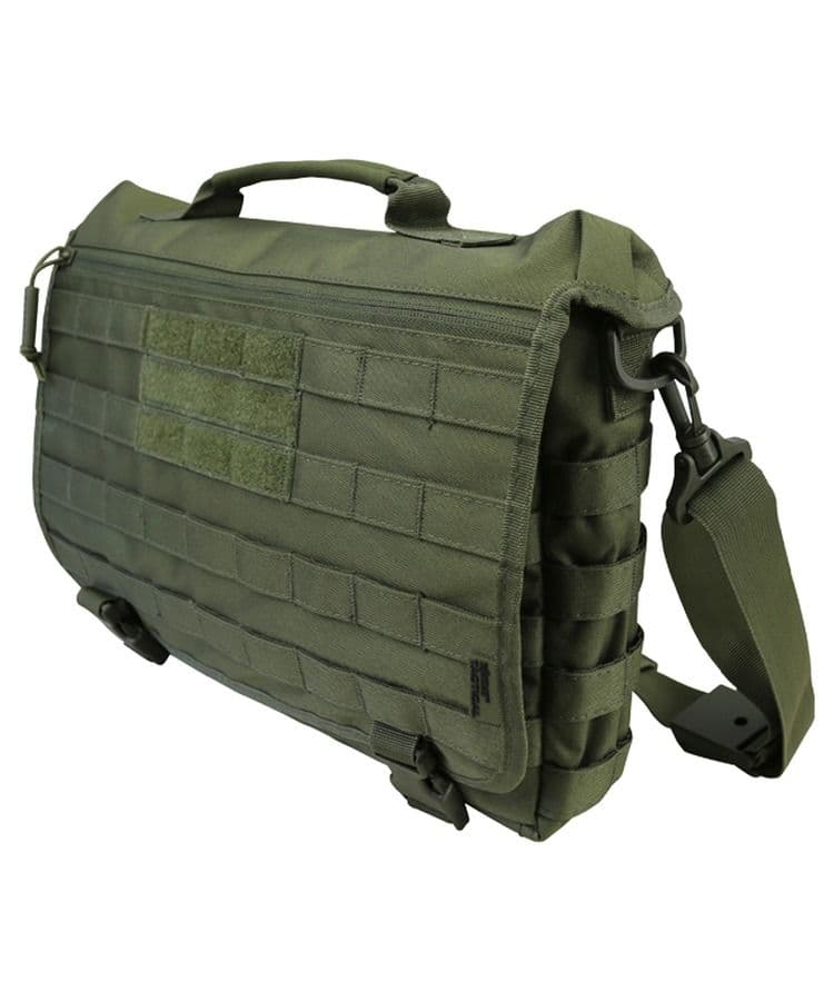 Kombat UK Medium Messenger Bag - 20L Capacity - Olive Green