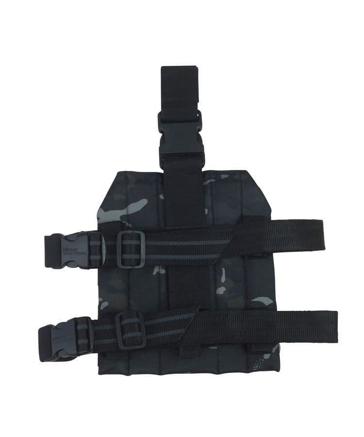 Kombat UK Molle Drop Leg Platform - Black BTP