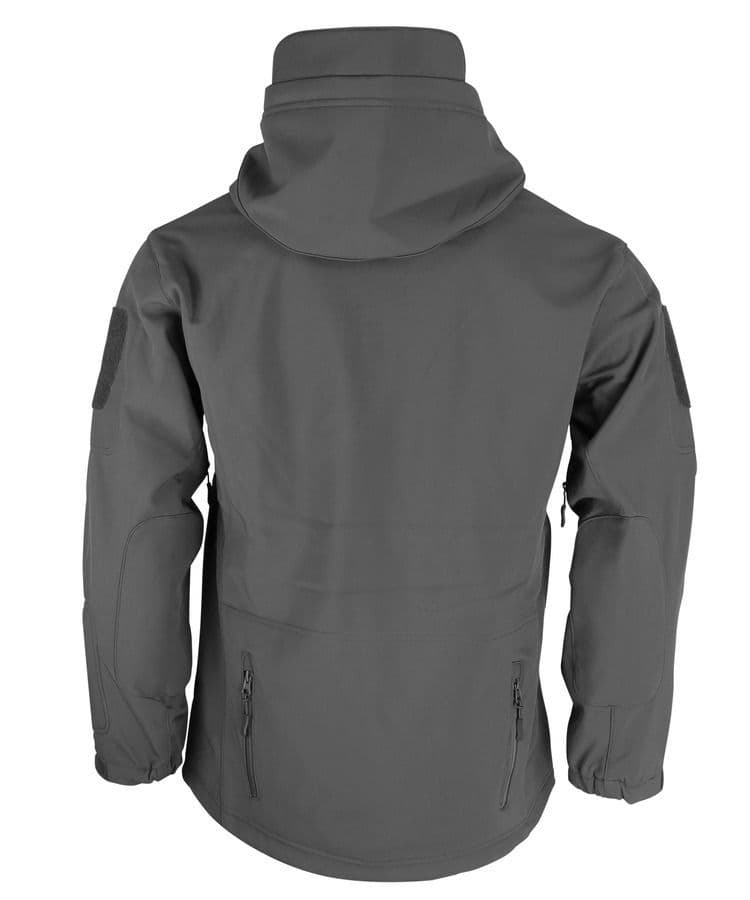 Kombat UK Patriot Tactical Soft Shell Jacket in Gunmetal Grey