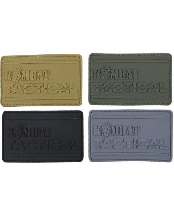 Kombat UK PVC Tactical Patch - Coyote Brown