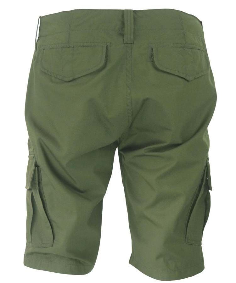Kombat UK Recon Cargo Shorts in Olive Green