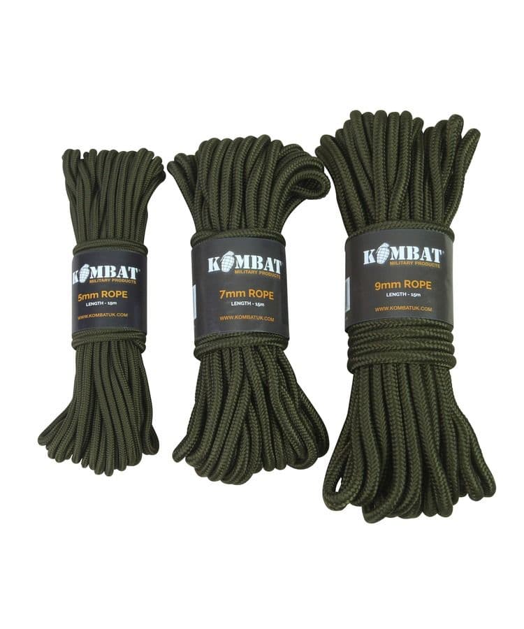 Kombat UK Rope 9mm - 15M / 50FT