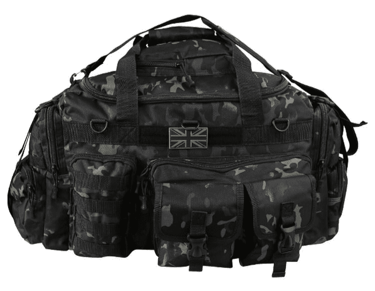 Kombat UK Saxon 65 Litre Holdall - BTP Black