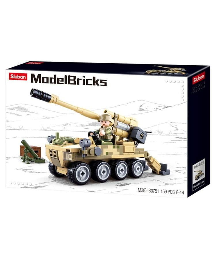 Kombat UK Sluban All Terrain Vehicle Building Kit - B0751