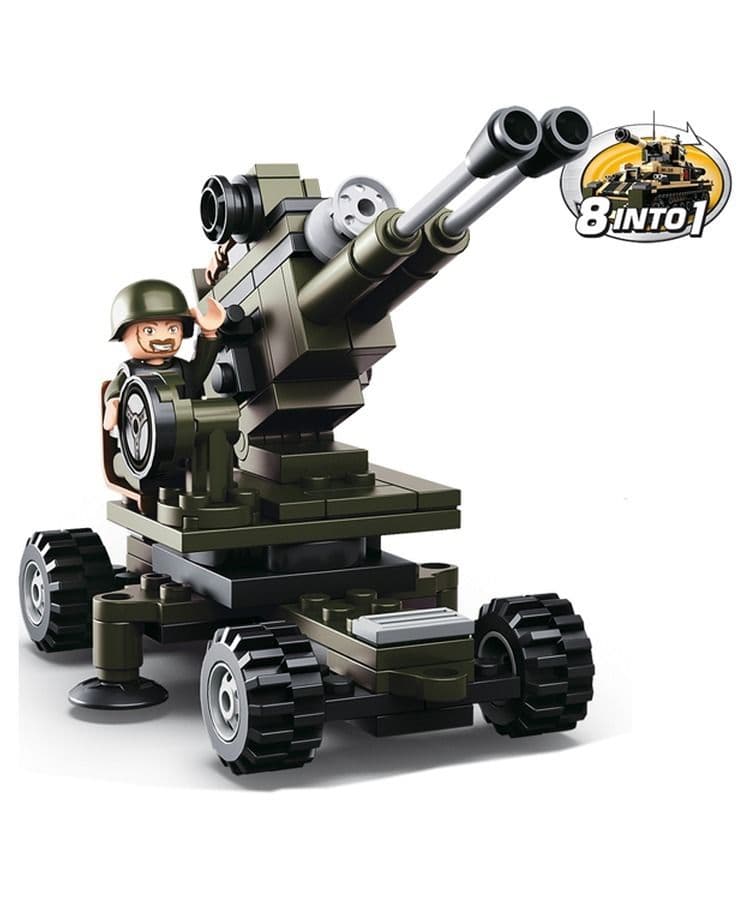 Kombat UK Sluban Artillery Building Blocks Set - B0587E