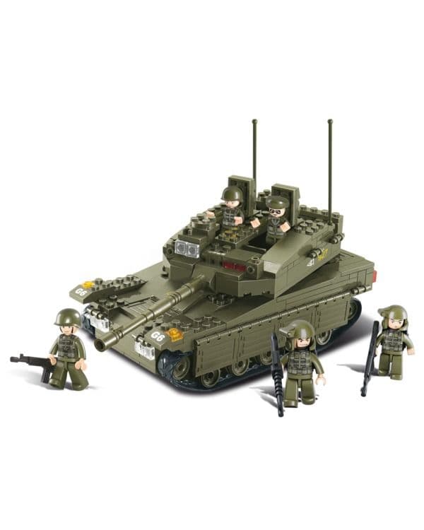 Kombat UK Sluban Battle Tank Building Blocks Set - B0305