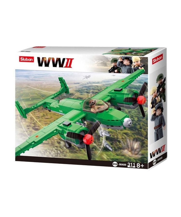 Kombat UK Sluban WWII Allied Bomber Model Kit - B0688