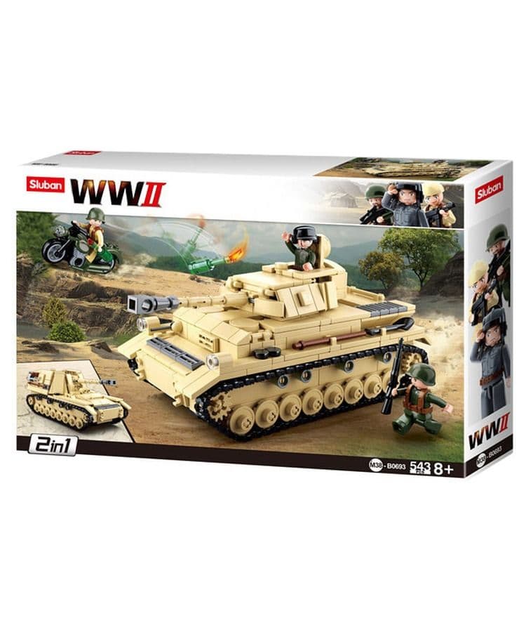 Kombat UK Sluban WWII German Tank Model Kit - B0693
