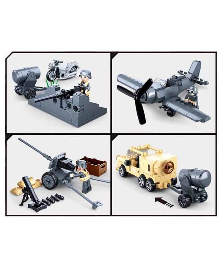 Kombat UK Sluban Battle Set Toy Building Blocks - B0812