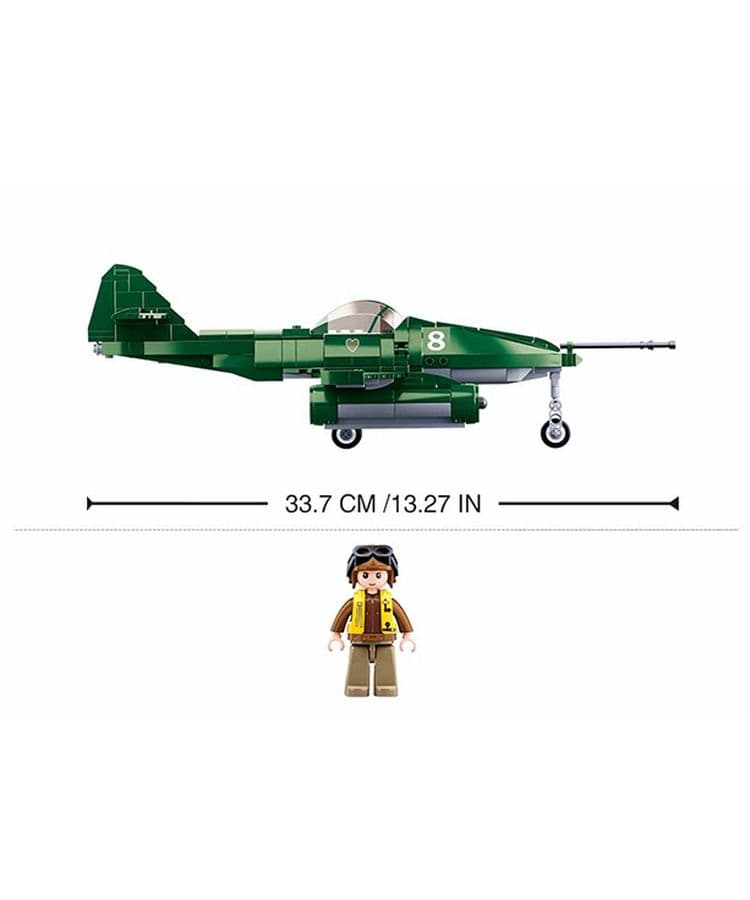 Kombat UK Sluban Messerschmitt Building Blocks Set - B0977