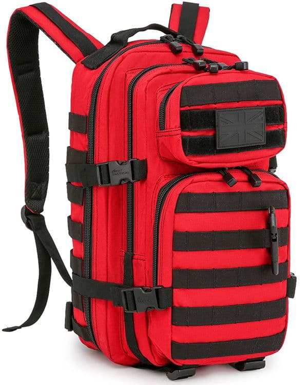 Kombat UK Small Molle Assault Pack- 28 Litre - Red