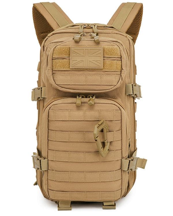 Kombat UK Small Molle Assault Pack - 28 Litre - Coyote