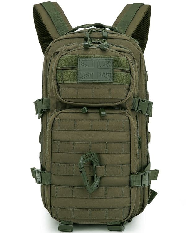 Kombat UK Small Molle Assault Pack - 28 Litre - Olive Green