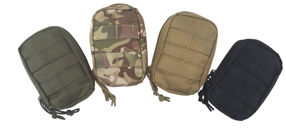 Kombat UK Small Vertical Utility Pouch - Olive Green