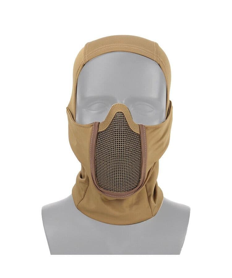 Kombat UK Tactical Operators Mesh Balaclava Face Mask - Coyote