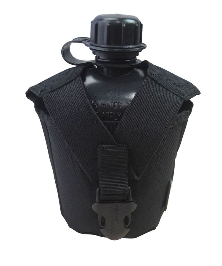 Kombat UK Tactical Water Bottle - Black