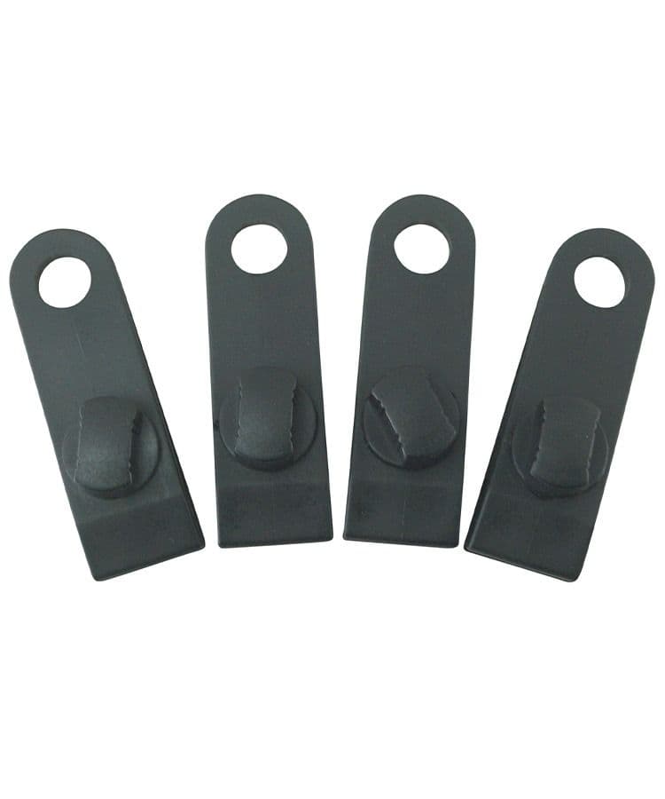 Kombat UK Tarp Clips - Black (4 Pack)