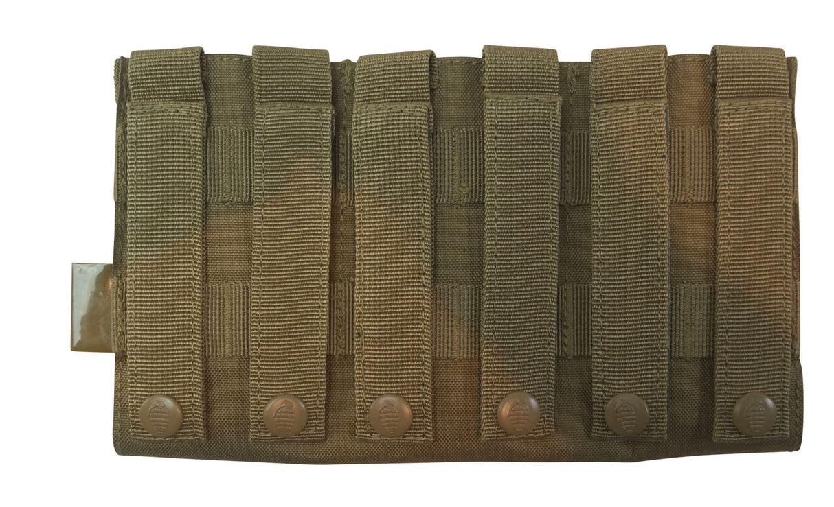 Kombat UK Vanguard Triple Mag Pouch - Coyote
