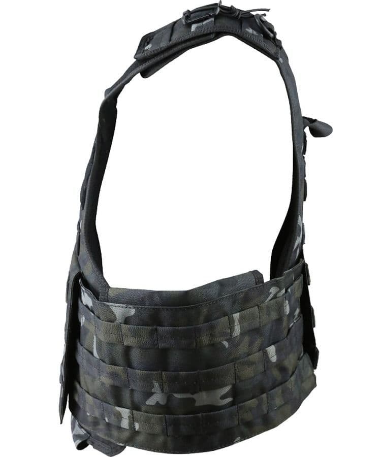 Kombat UK Viking Molle Battle Platform Tactical Vest - BTP Black