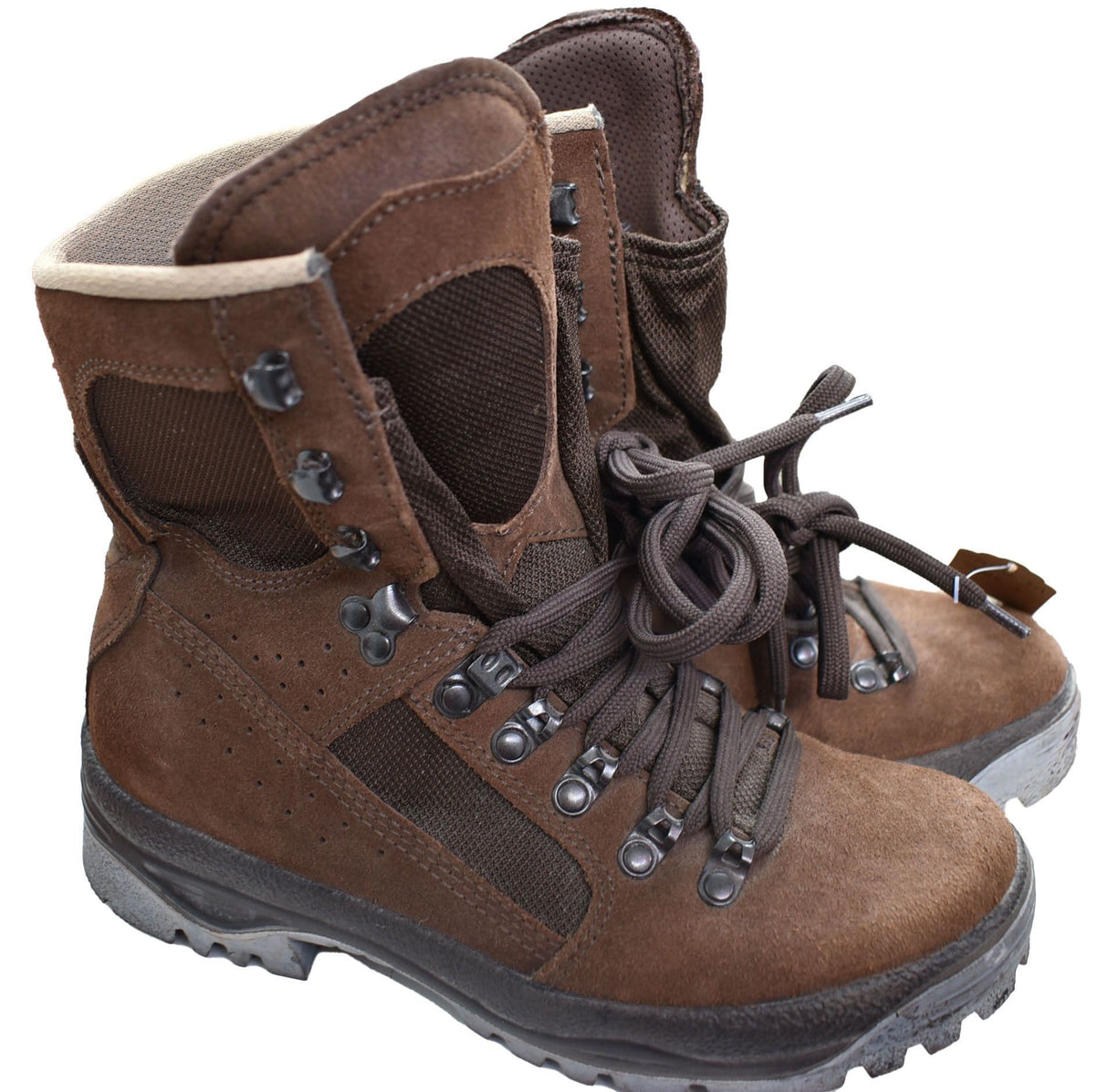 Meindl Military Combat High Liability Brown Desert Boots