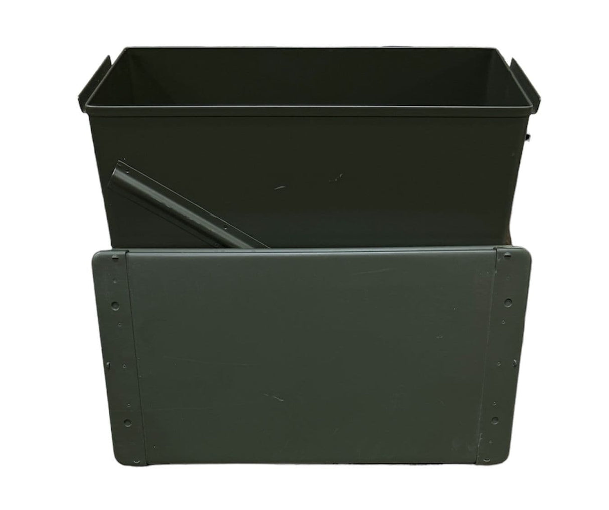 Military M592 30mm Large Metal Ammo Box - Brand New