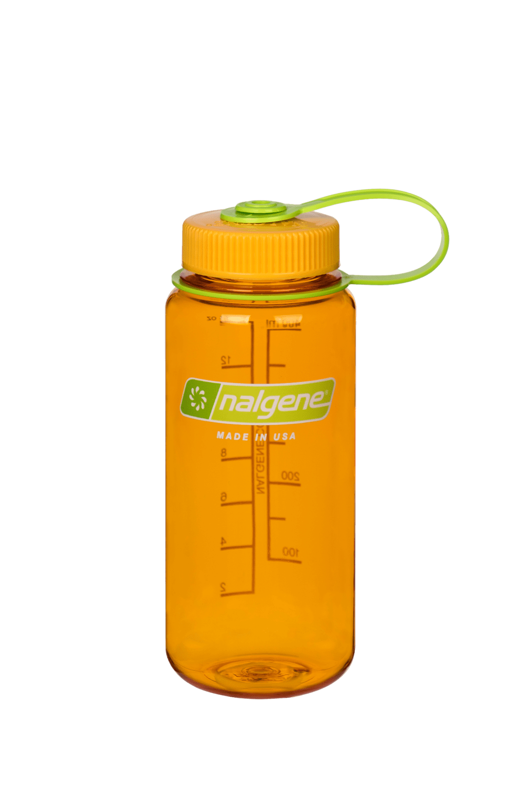 Nalgene 16oz / 0.5L Wide Mouth Sustain Water Bottle - Clementine