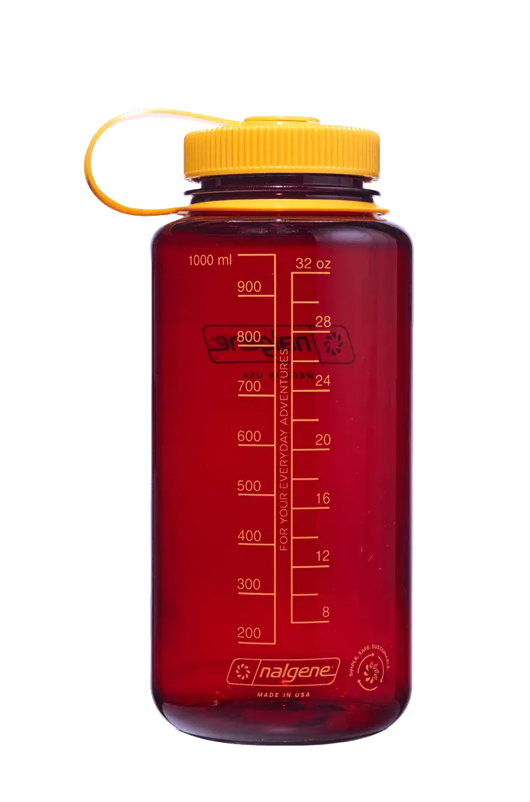 Nalgene 32oz / 1L Wide Mouth Sustain Water Bottle - Laker