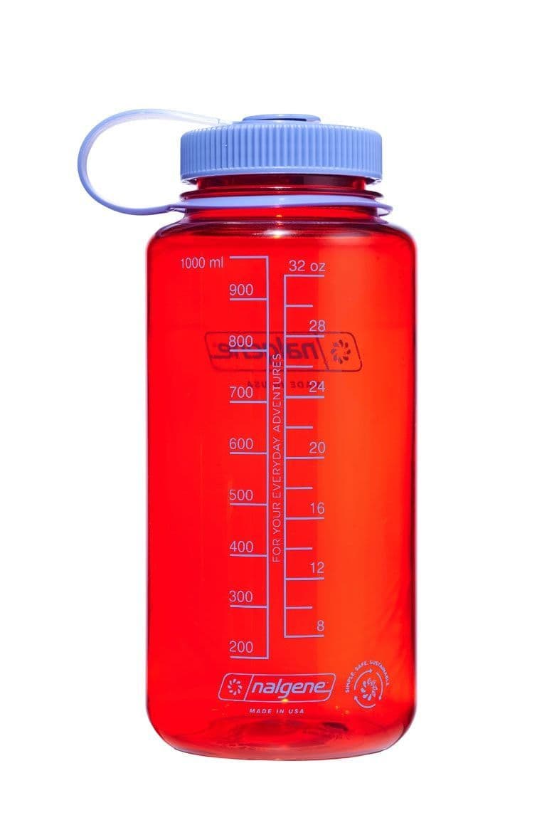 Nalgene 32oz / 1L Wide Mouth Sustain Water Bottle - Marmalade