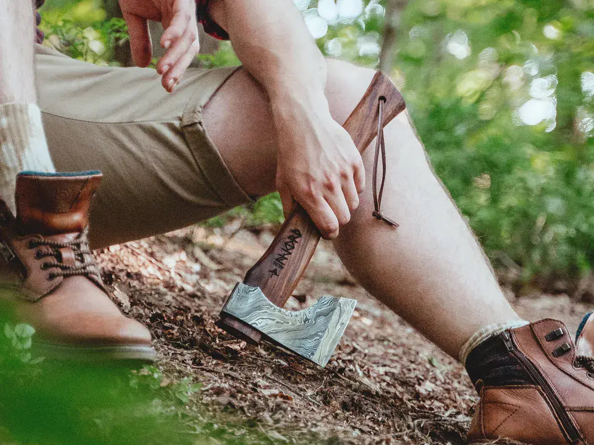 Njord Huldra Medium Damascus Axe