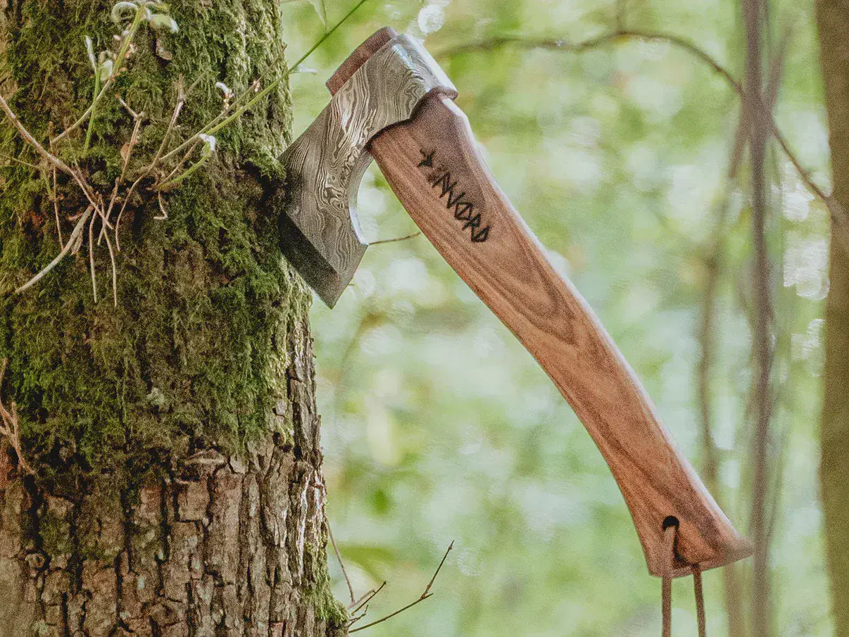 Njord Huldra Medium Damascus Axe