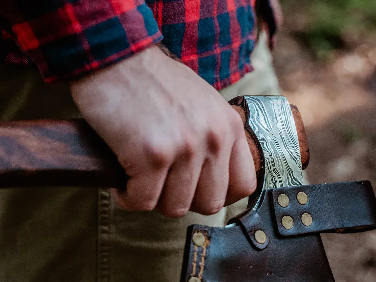 Njord Huldra Medium Damascus Axe