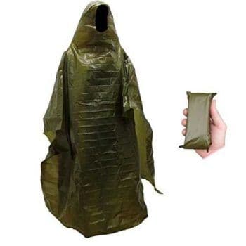 Norwegian Olive Military Poncho