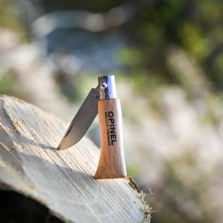 Opinel No.2 Classic Stainless EDC Folding Knife - UK Legal Carry