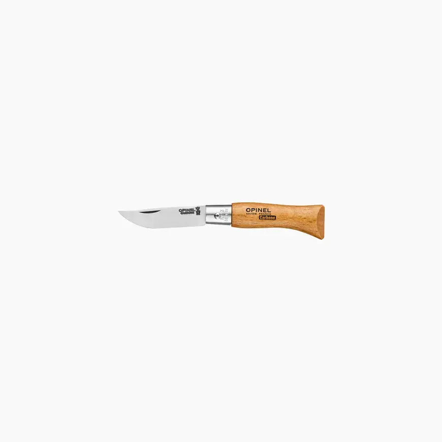 Opinel No.3 Classic Carbon Steel EDC Folding Knife - UK Legal Carry