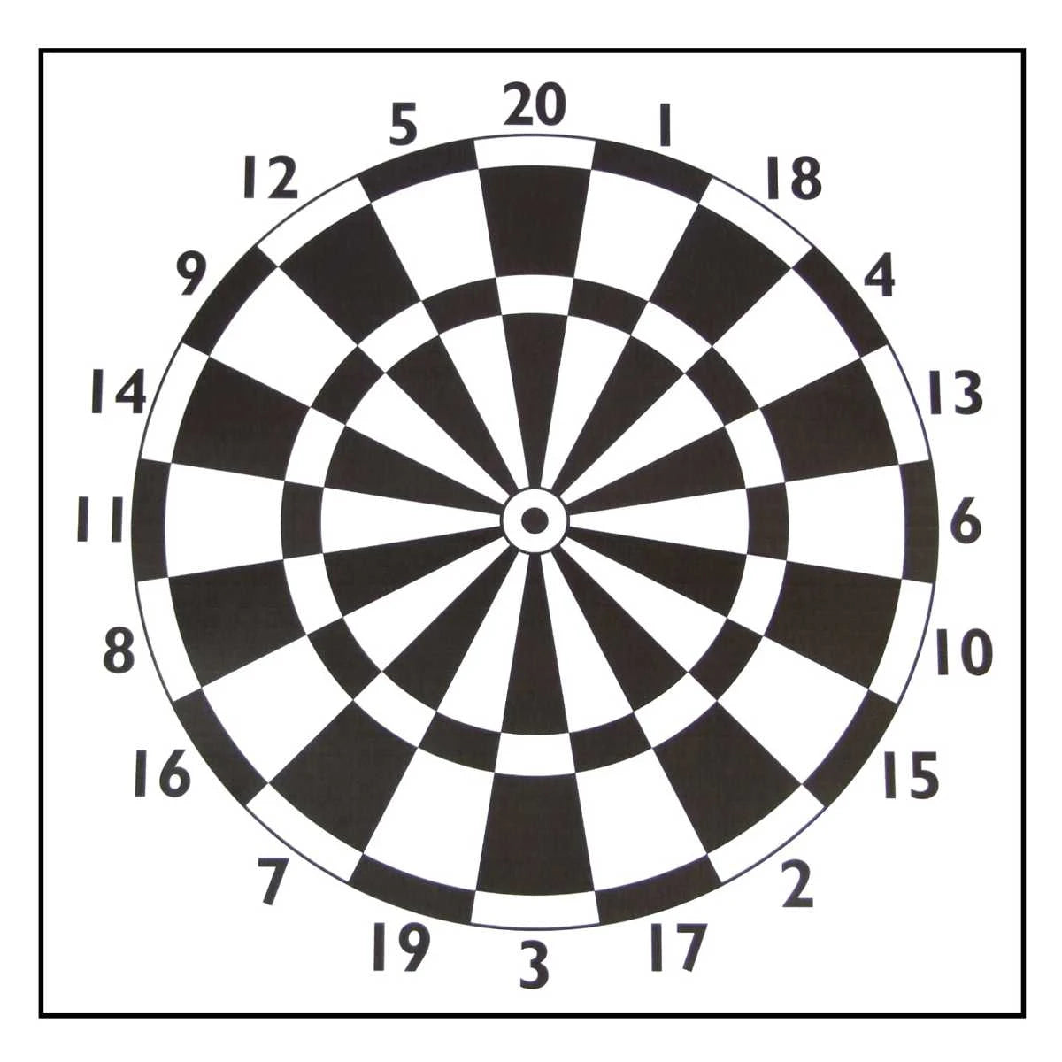 Man Kung Paper Target face Darts