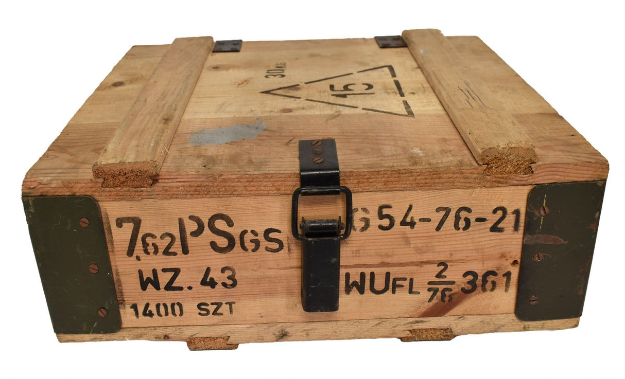 Polish AK47 Wooden Ammunition Box