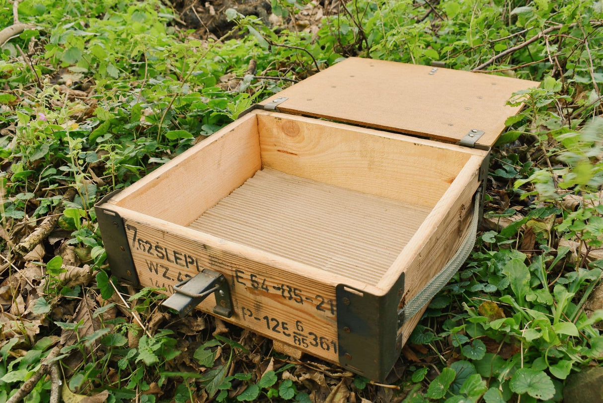 Polish AK47 Wooden Ammunition Box