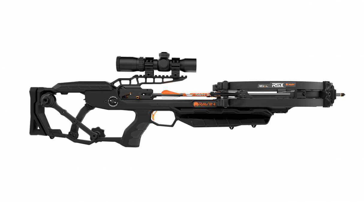 Ravin R5X Compound Crossbow Package in Stealth Black