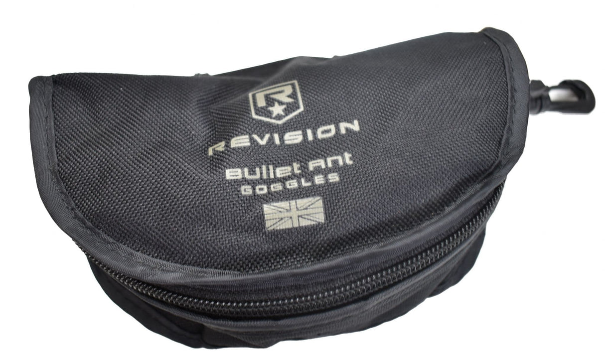 Revision Military Bullet Ant Black Deluxe Safety Goggles