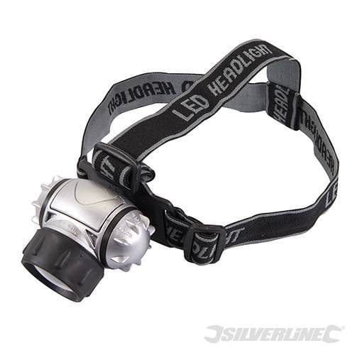 Silverline LED Krypton Head Torch