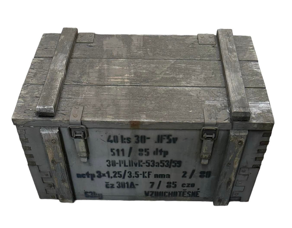 Soviet Military Large Wooden Ammo Box - Grade 2