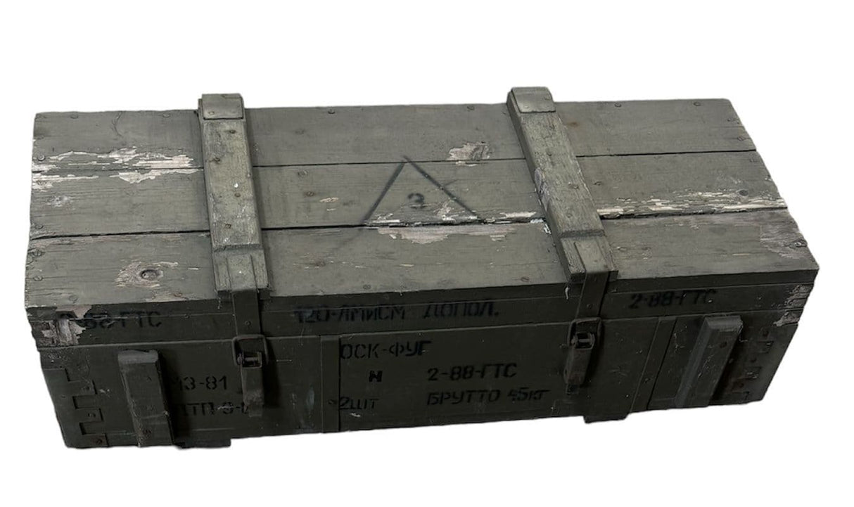 Soviet Military XL Wooden Ammo Box