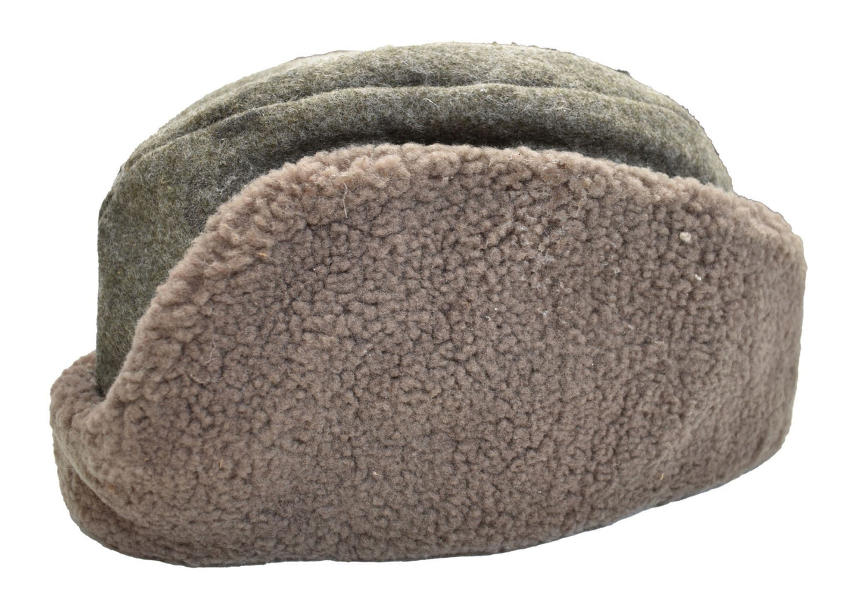 Swedish Military M43 Faux Fur Winter Hat